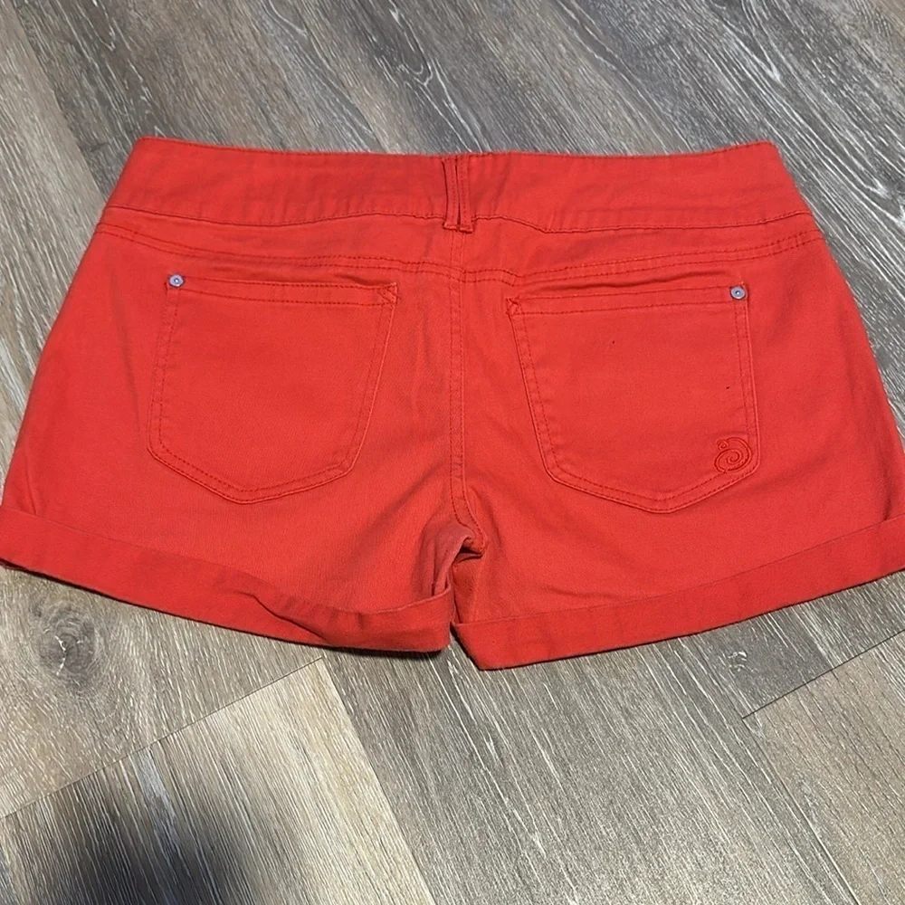 Vintage Indigo rein size 11 mini shorts vintage y2k Red - Picture 3 of 3
